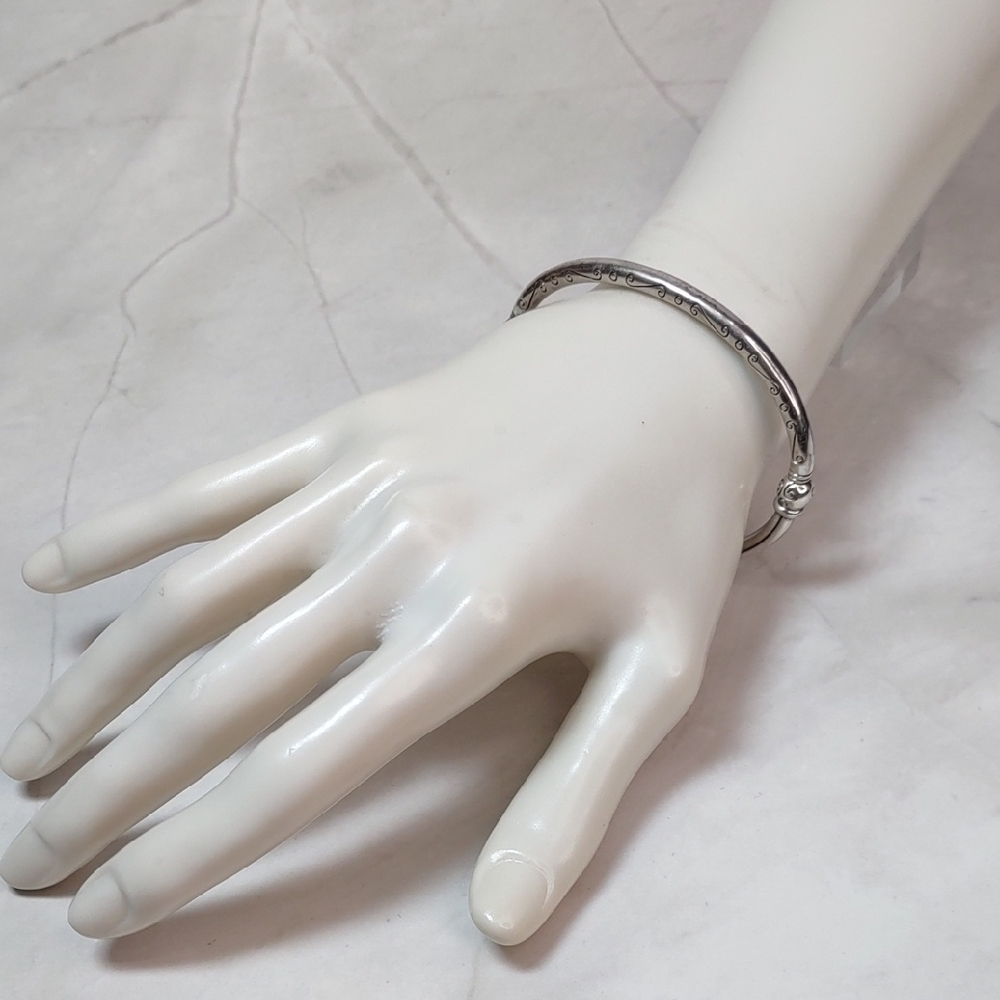 Brighton "Charming" Add-A-Bead Hinged Bracelet